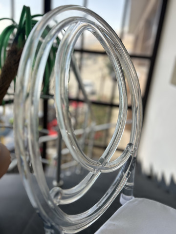 Աթոռ թափանցիկ հարսանեկան Աթոռ թափանցիկ հարսանեկան