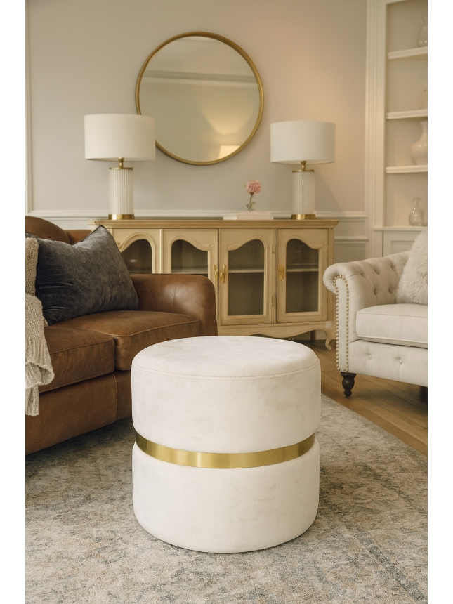 Պուֆիկ Մոչա մեջտեղը ժապավենով