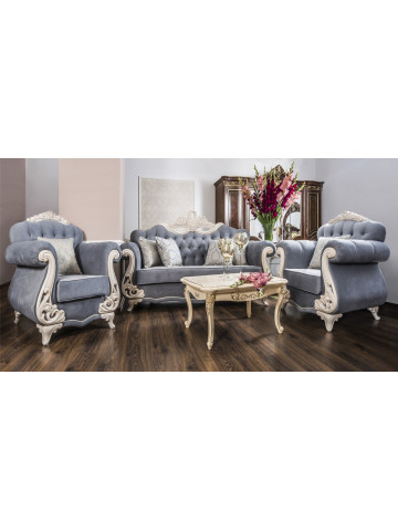 Upholstered furniture Afina cream silver