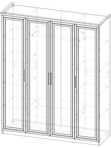 Ննջասենյակի հավաքածու Մոկկո 4